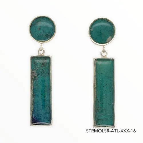 Molly Drop Earrings | Silver