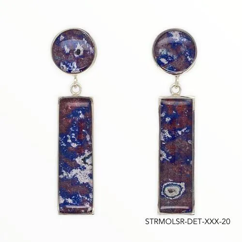 Molly Drop Earrings | Silver