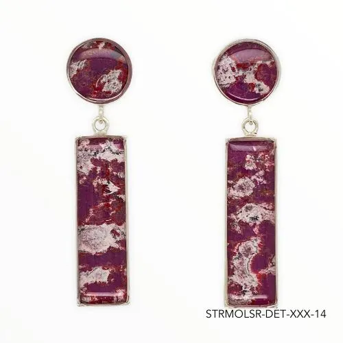Molly Drop Earrings | Silver