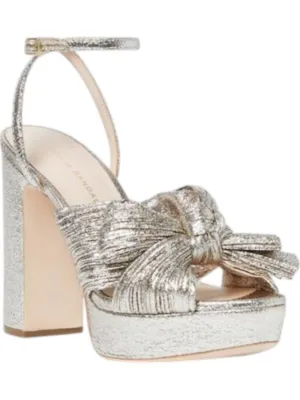 Natalia Pleated Platform Sandal