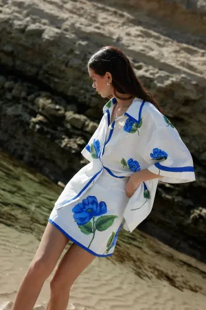 NERI Shirt | FOAM/CELESTE