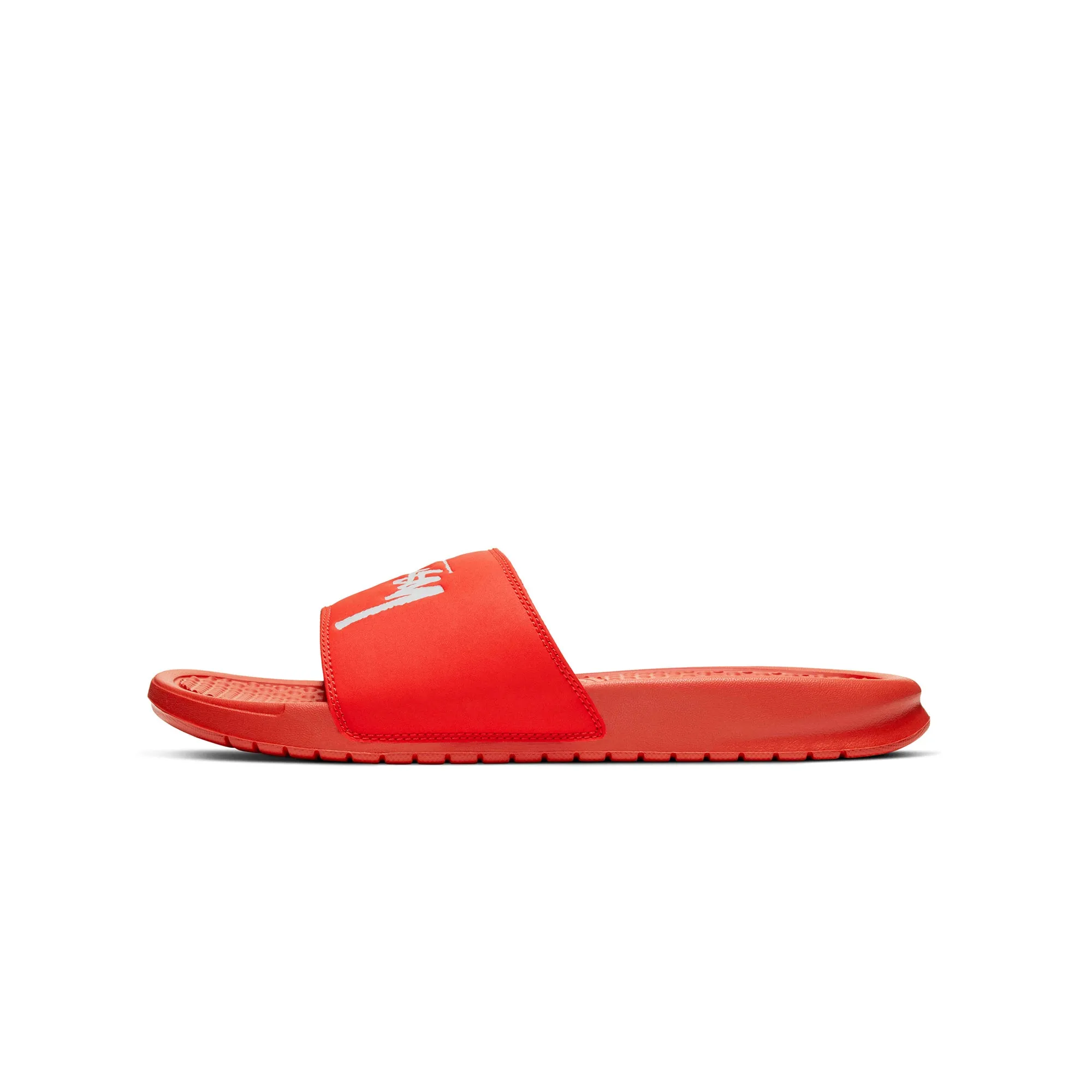 Nike x Stussy Men 'Habanero Red' Slides