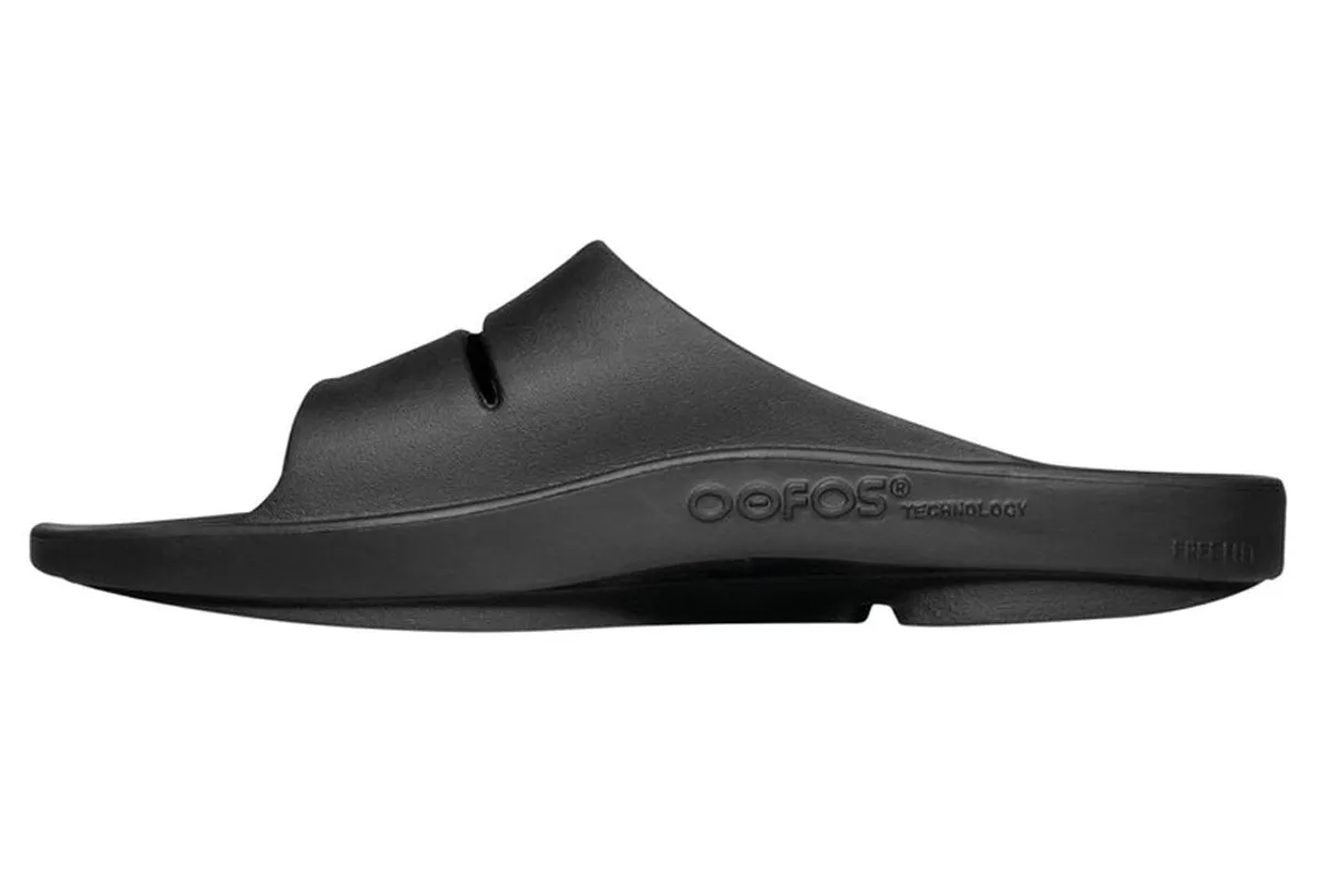Oofos Ooahh Slide D Black Mens