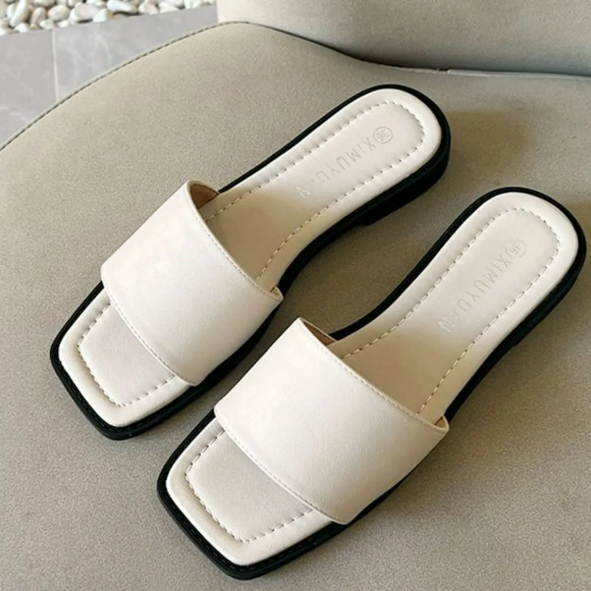 Open Toe Flats Sandals