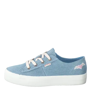 Pedestrian Sneaker Light Denim