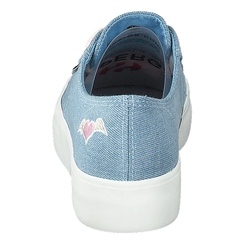 Pedestrian Sneaker Light Denim