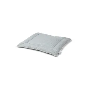 Pi Kapok Baby Pillow - Stripe: Sea blue/creme de la creme