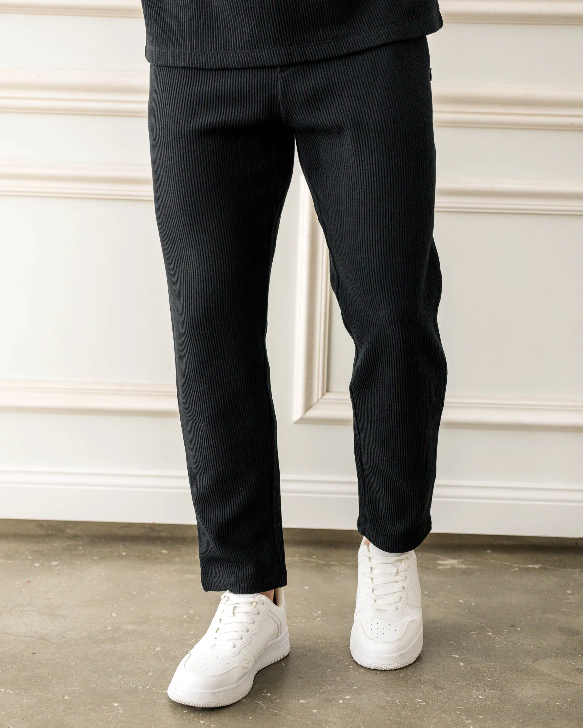 Plissee Pants (Black)