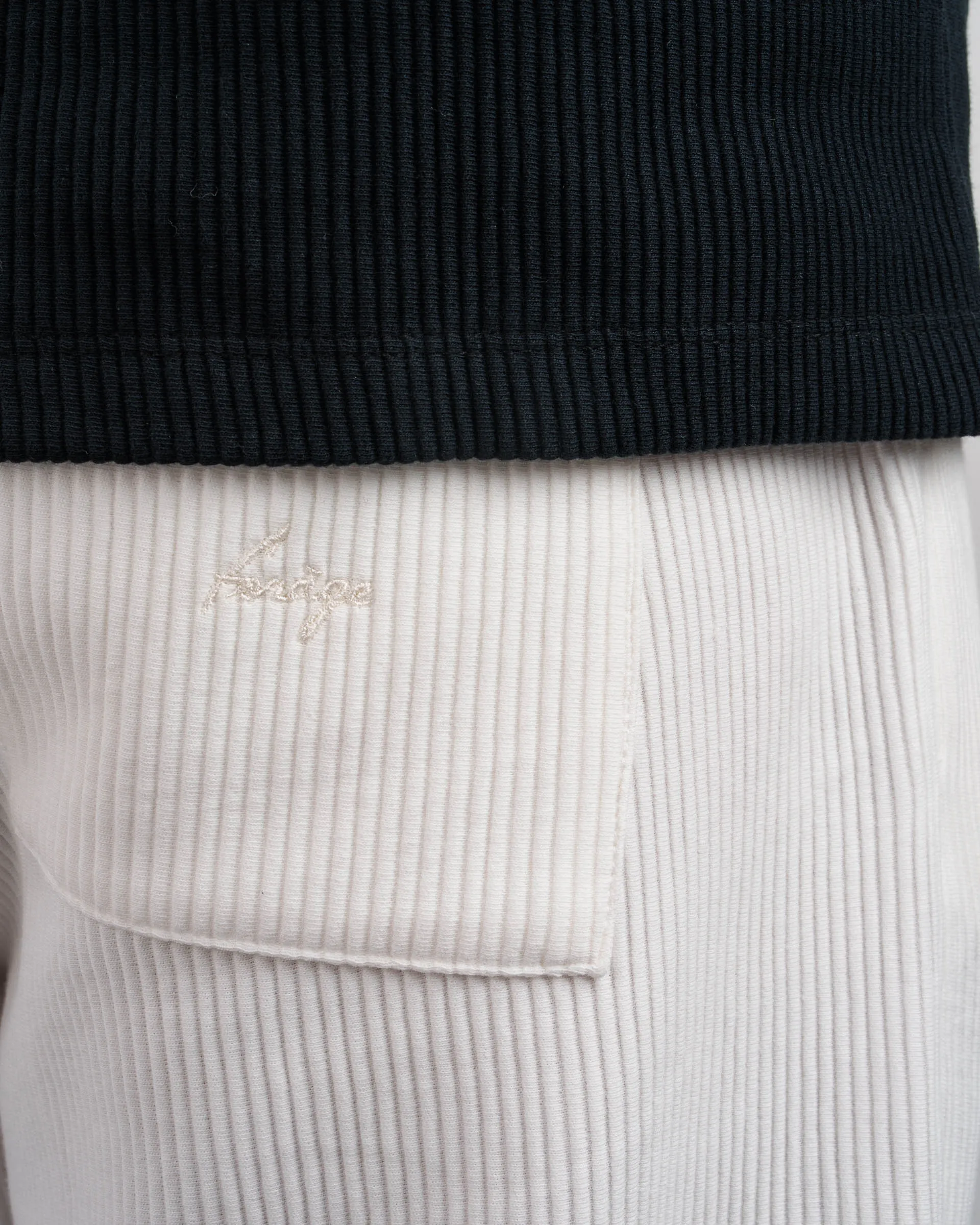 Plissee Pants (White)