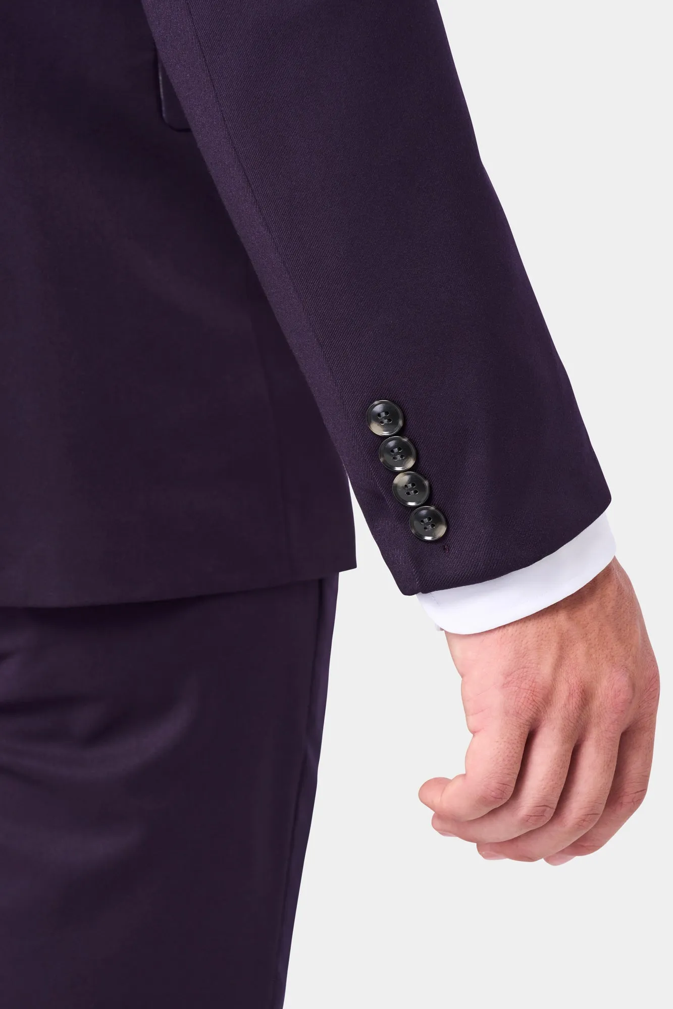 Plum Purple 2 Button Suit