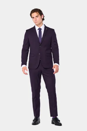 Plum Purple 2 Button Suit
