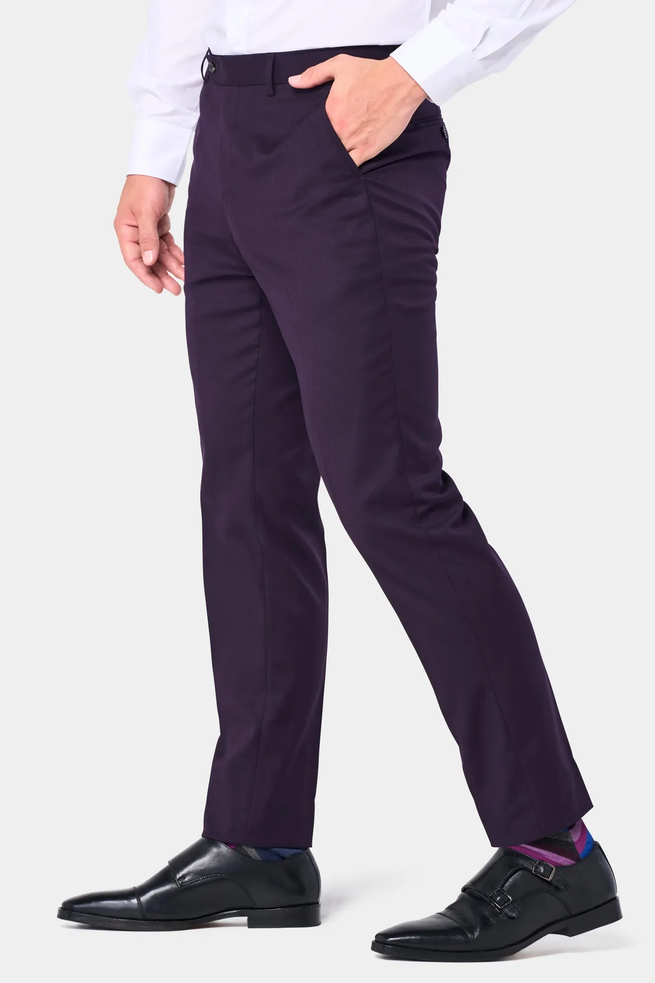 Plum Purple 2 Button Suit