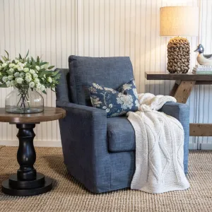 Port XL Slipcovered Swivel Glider
