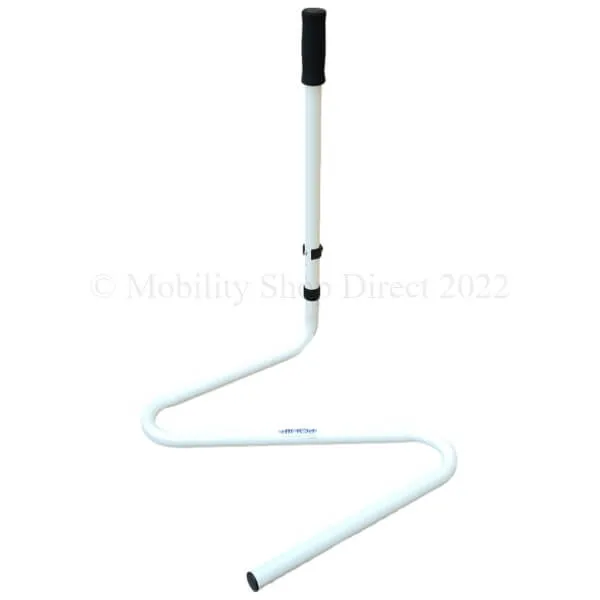 PQUIP S-Shaped Adjustable Bed Pole with Foam Grip PQ304BH