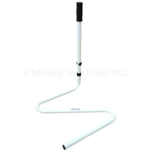 PQUIP S-Shaped Adjustable Bed Pole with Foam Grip PQ304BH