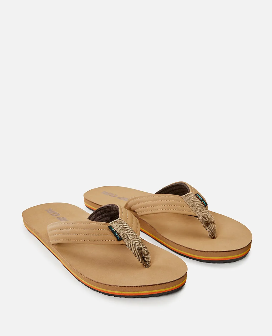 REVIVAL LTH OPEN TOE - Tan