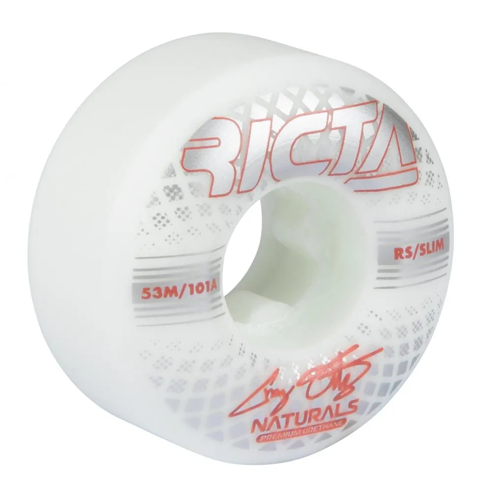 Ricta Wheels Ortiz Ref Naturals Slim 101a White 53mm