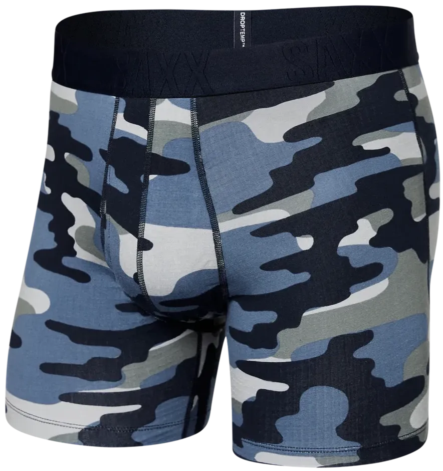 SAXX Droptemp Cooling Cotton Boxer Brief Fly