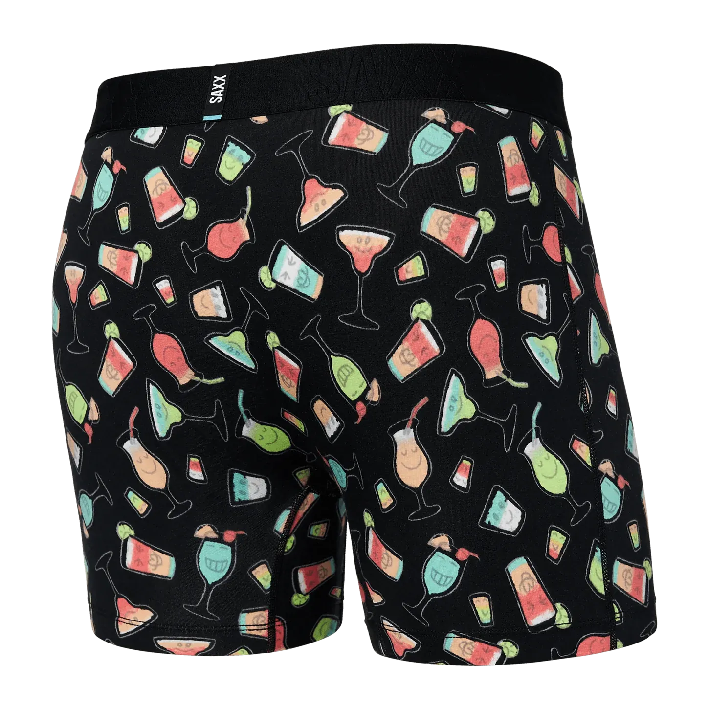 Saxx Droptemp™ Cooling Cotton Underwear -  Happy Hour- Black