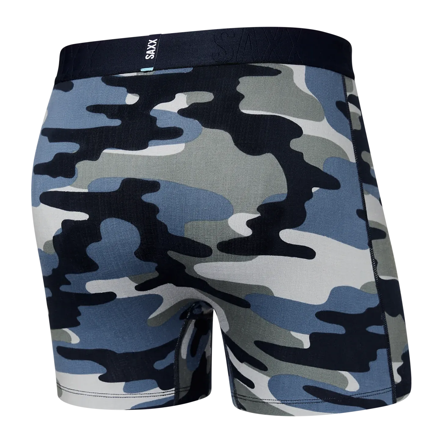 Saxx Droptemp™ Cooling Cotton Underwear - Tidal Camo- Blue