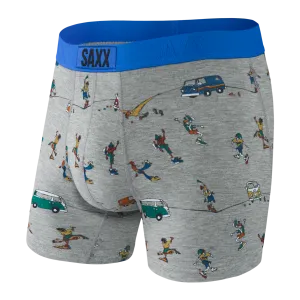 SAXX Grey Hacky Slackers  Vibe Boxer Brief Men's Underwear