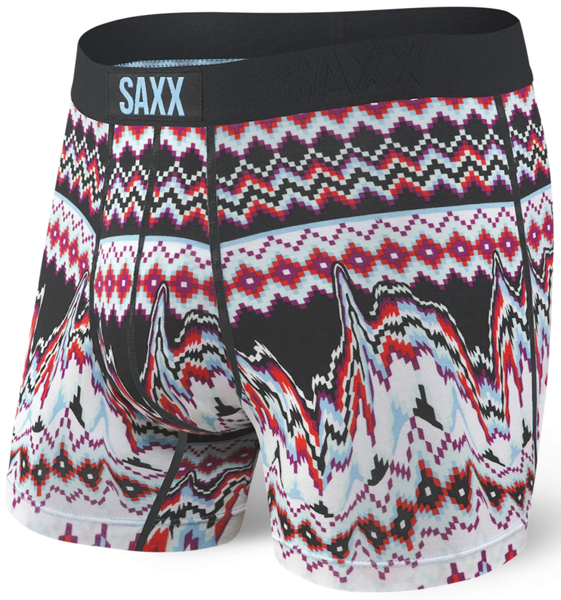 SAXX Vibe Boxer Brief Black Tribal Melt