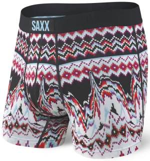 SAXX Vibe Boxer Brief Black Tribal Melt