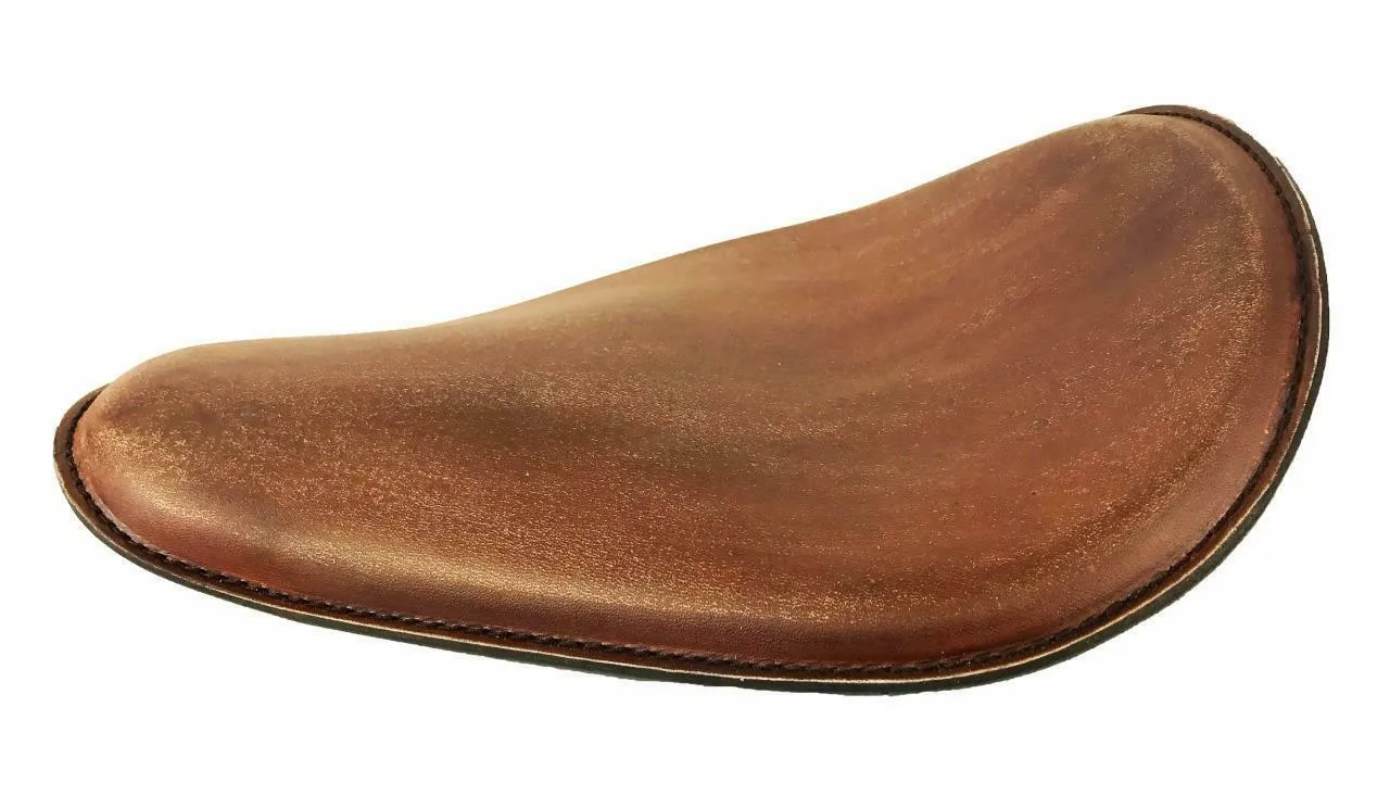 Seat Sportster Harley Chopper Spring Solo Honda 11x14 Brown Dis Leather Chopper