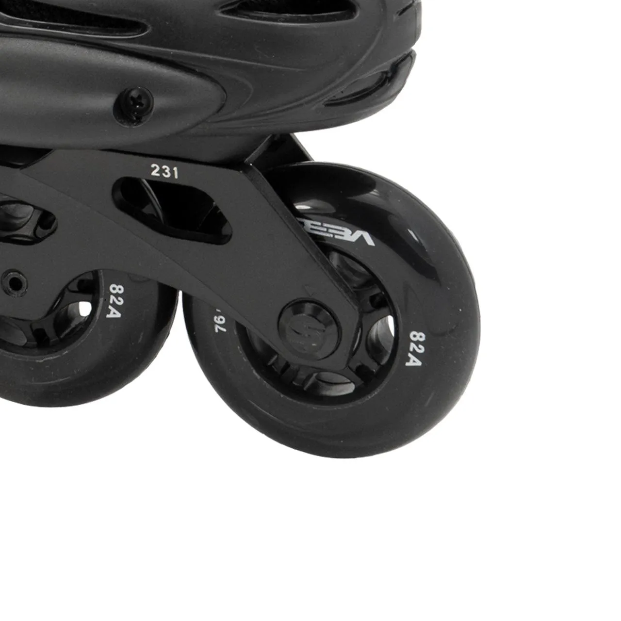Seba E3 Junior Adjustable In-Line Skates - Black