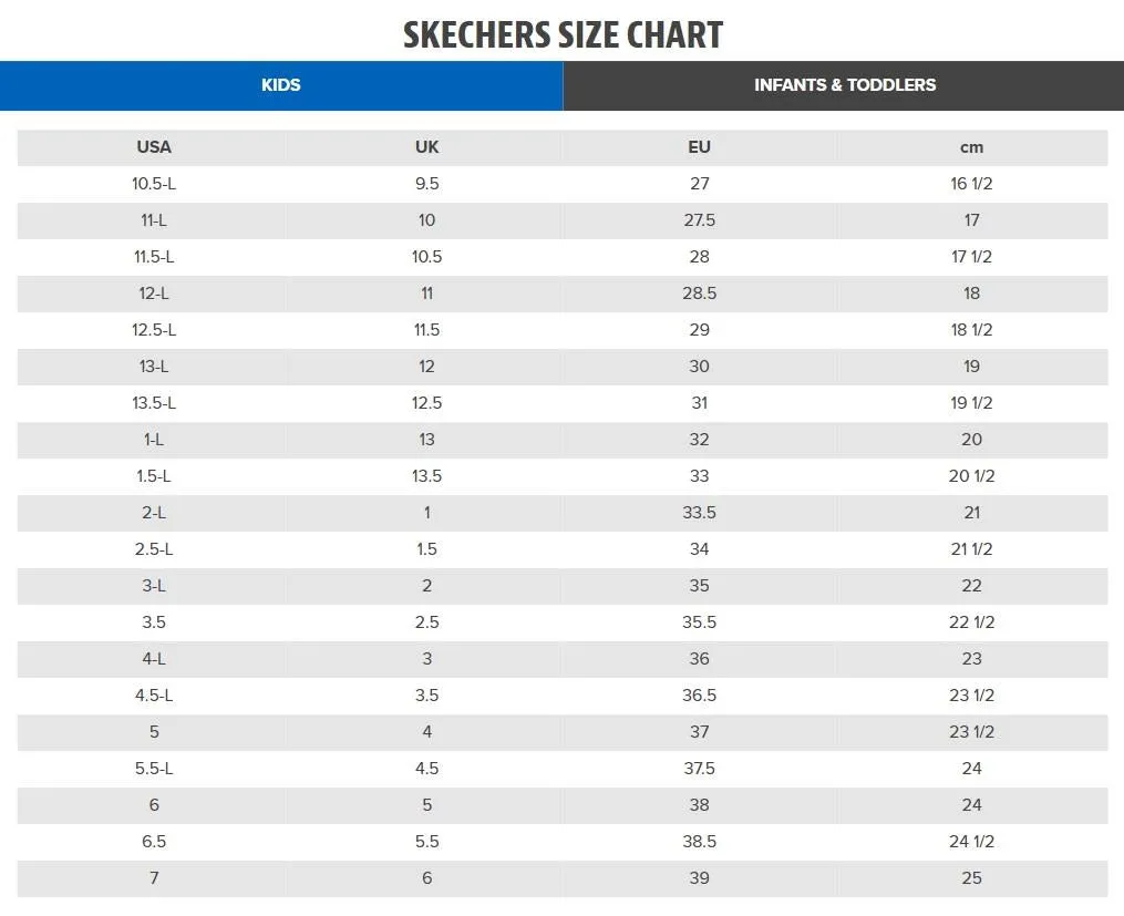 Skechers (GAR302324N) Childrens Sports Star Sparks Shoes in UK 4 to 9