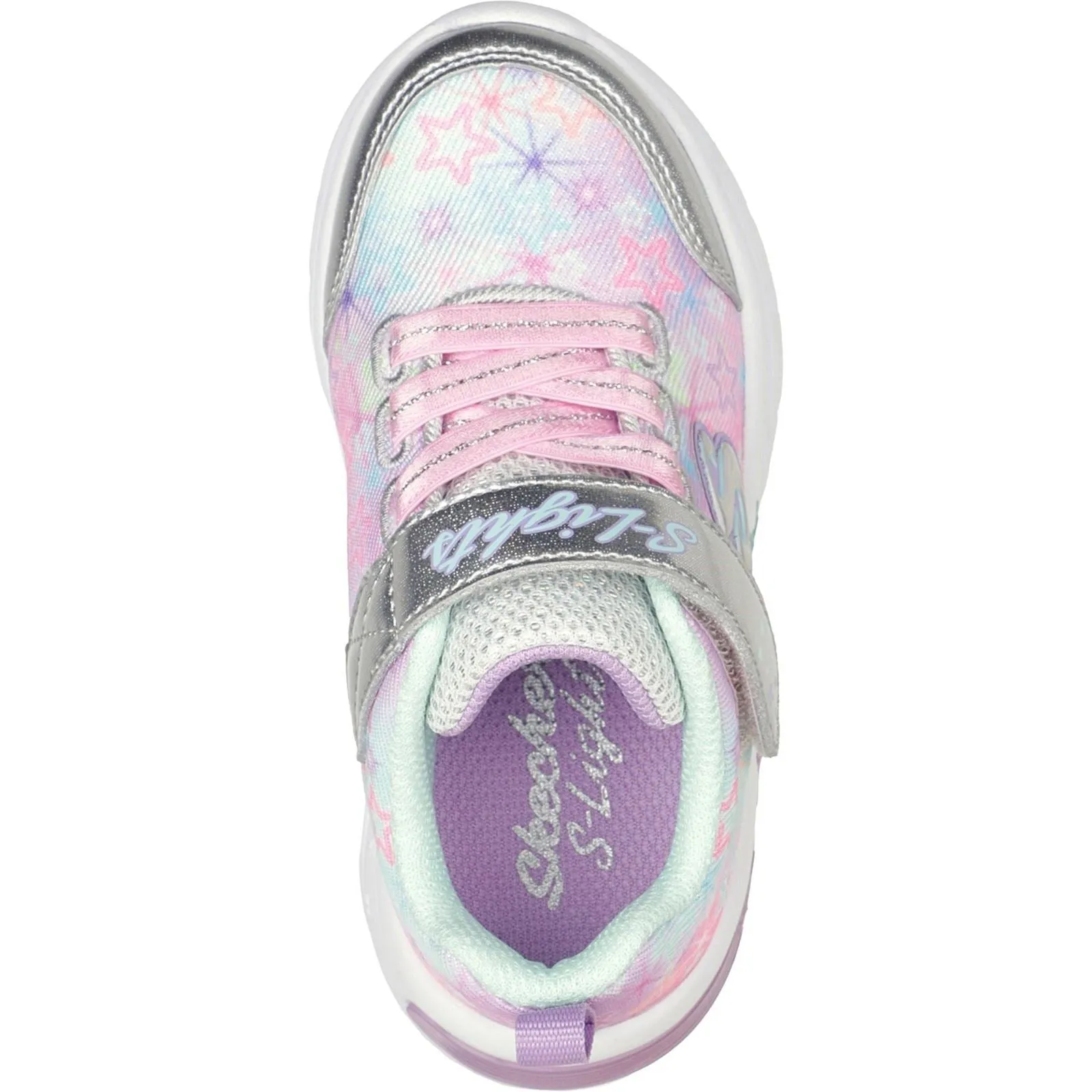 Skechers (GAR302324N) Childrens Sports Star Sparks Shoes in UK 4 to 9