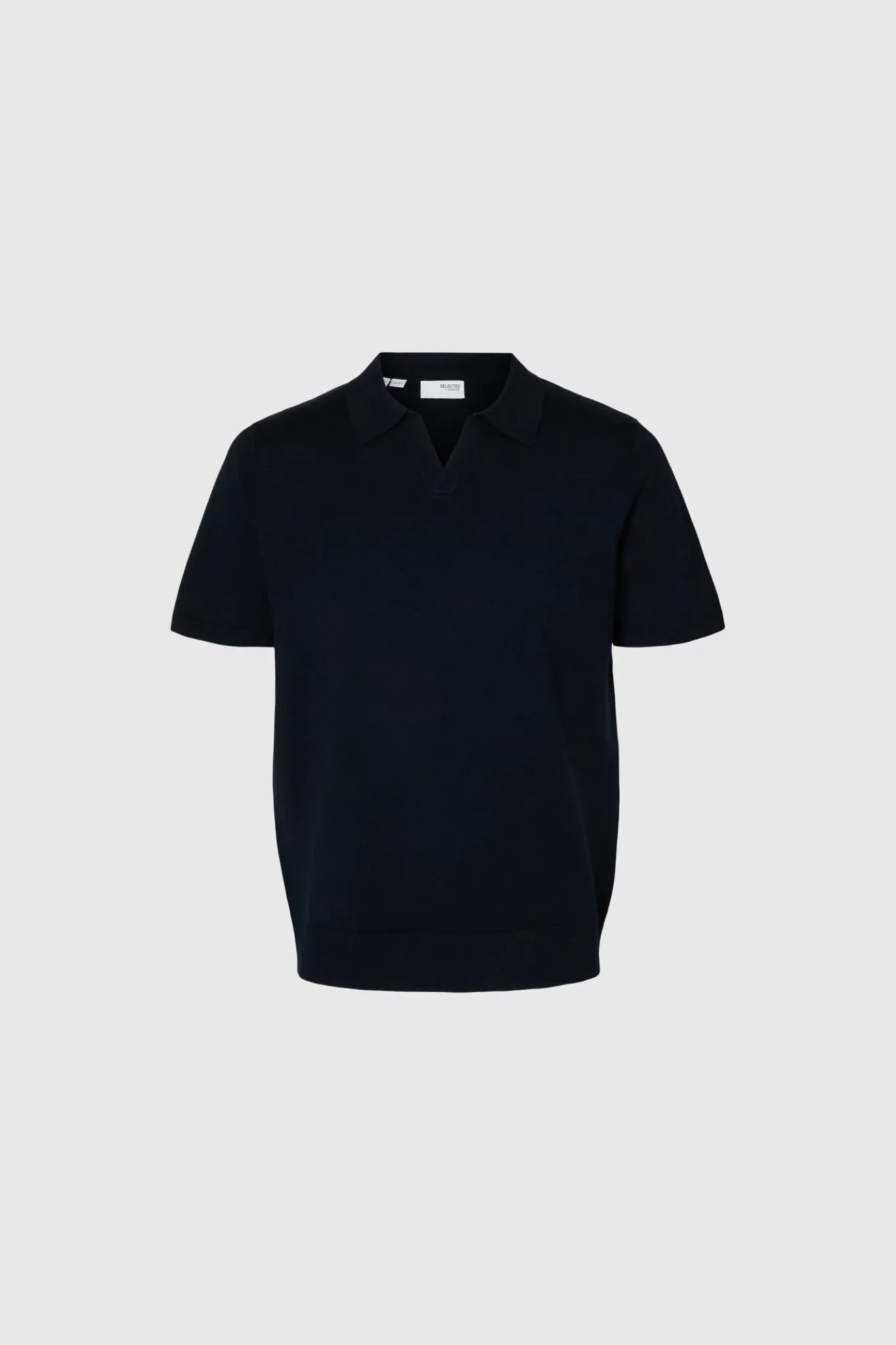 SLHTELLER SS KNIT POLO - SKY CAPTAIN