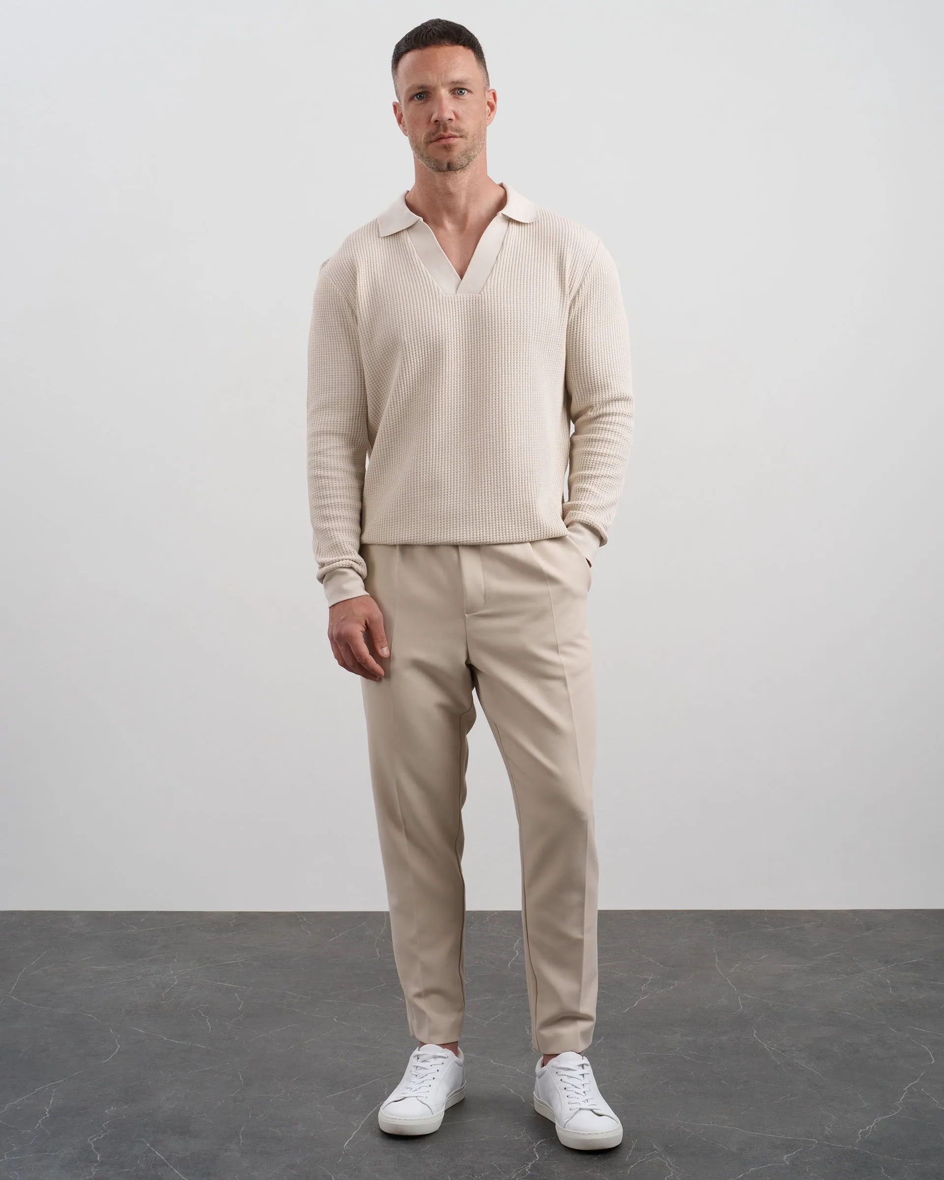 Slim Fit Pants (Sand)