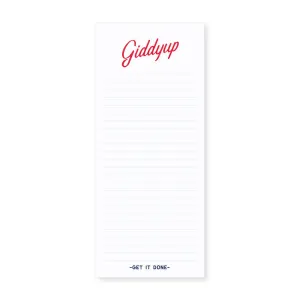 Slim Notepad | giddyup, non-personalized