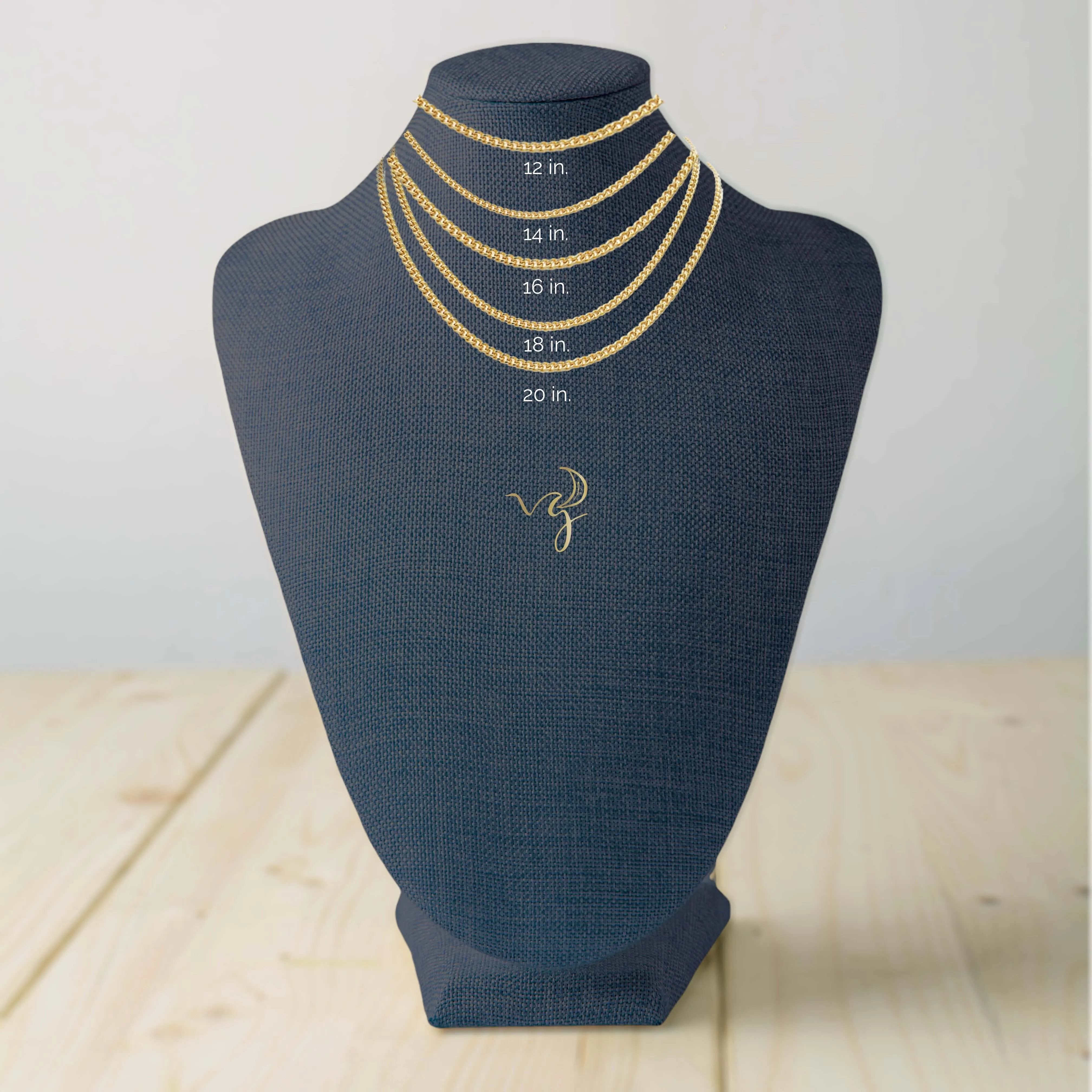 Small Link Gold-Filled Paperclip Chain