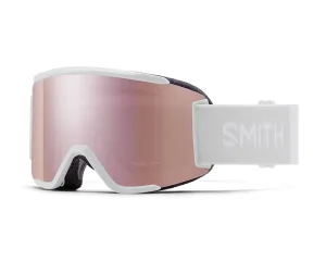 Smith Squad S Goggle White Vapor/ChromaPop Everyday Rose Gold Mirror    Bonus Lens 2025