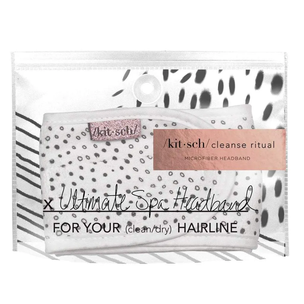 Spa Headband - Micro Dot