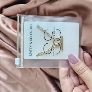 Spiffy & Splendid Luxe Gold Paperclip Chain - 16IN
