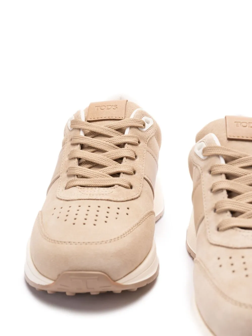 Suede leather sneakers