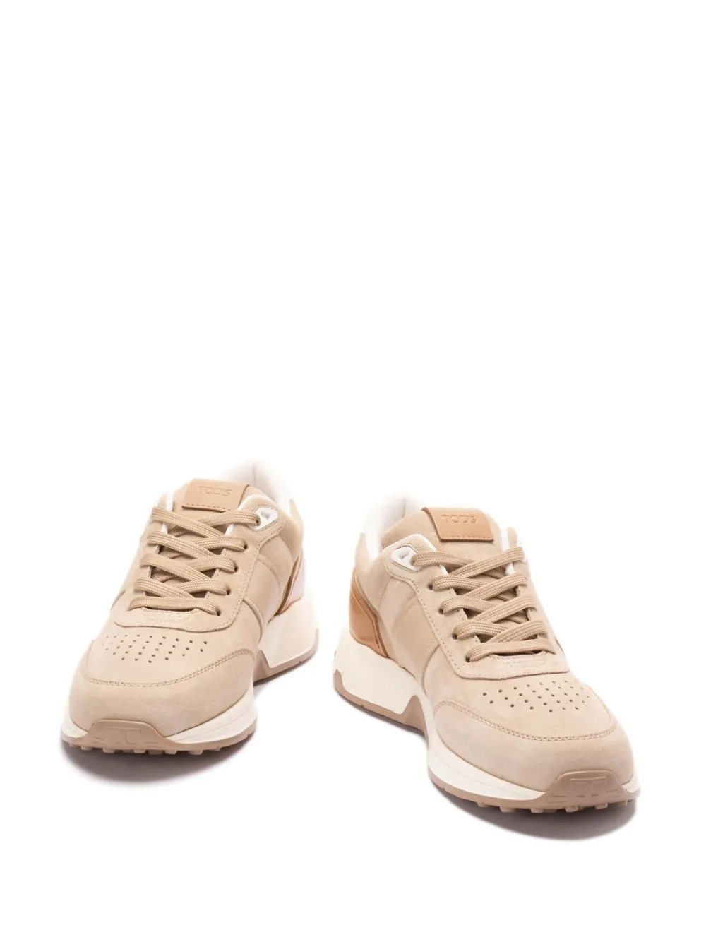 Suede leather sneakers