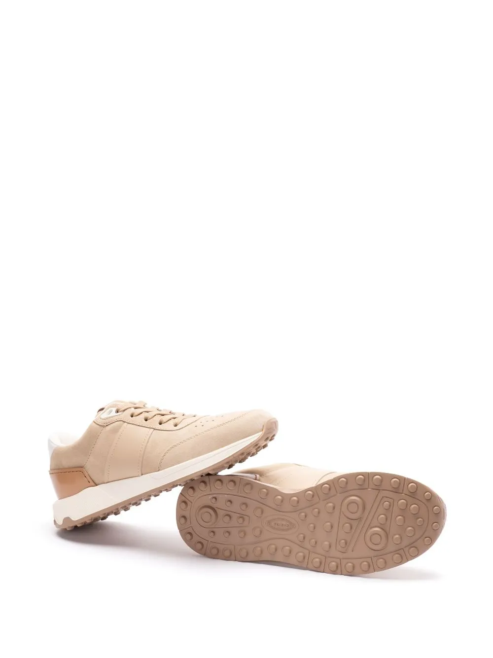 Suede leather sneakers
