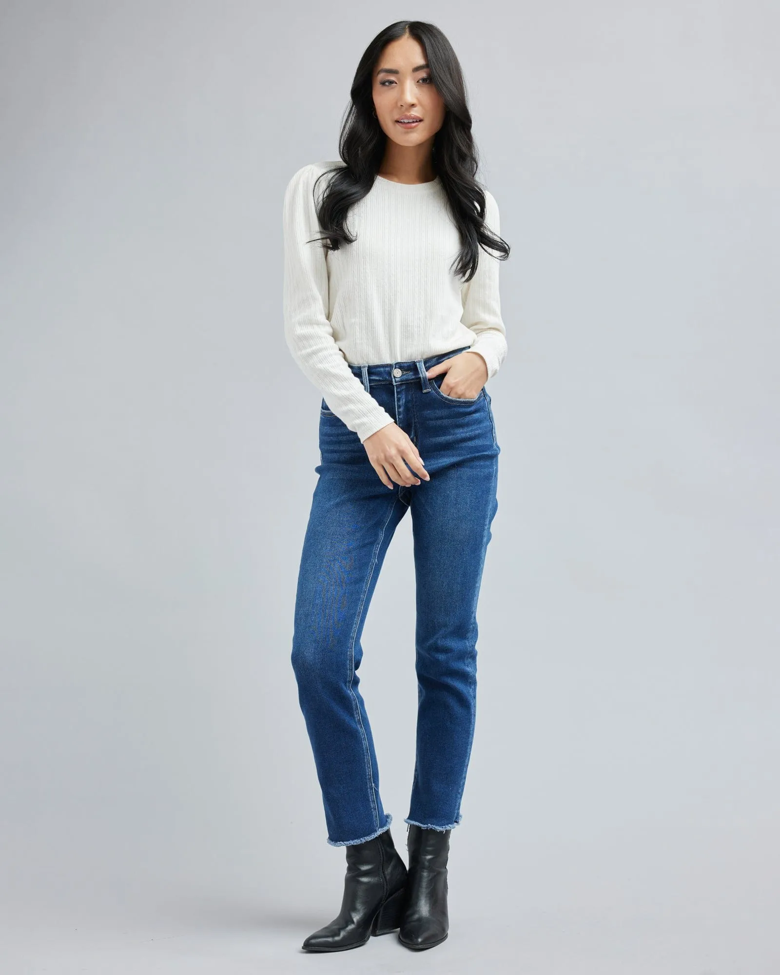 Super High Rise Stretch Slim