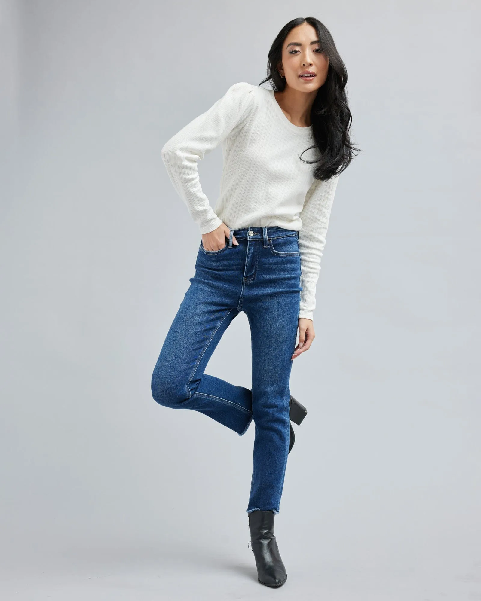 Super High Rise Stretch Slim