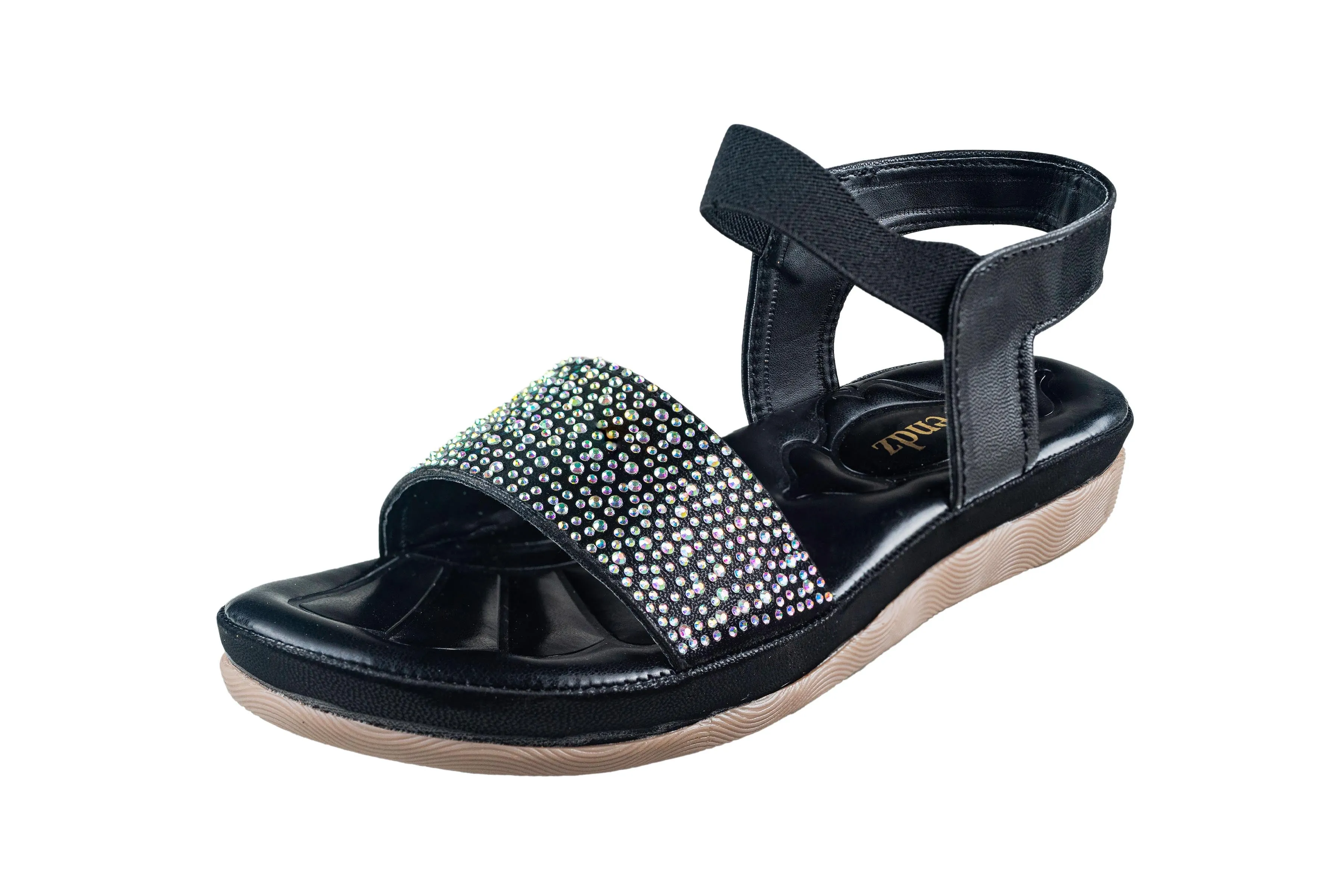 Trendz Ladies Black Sandal
