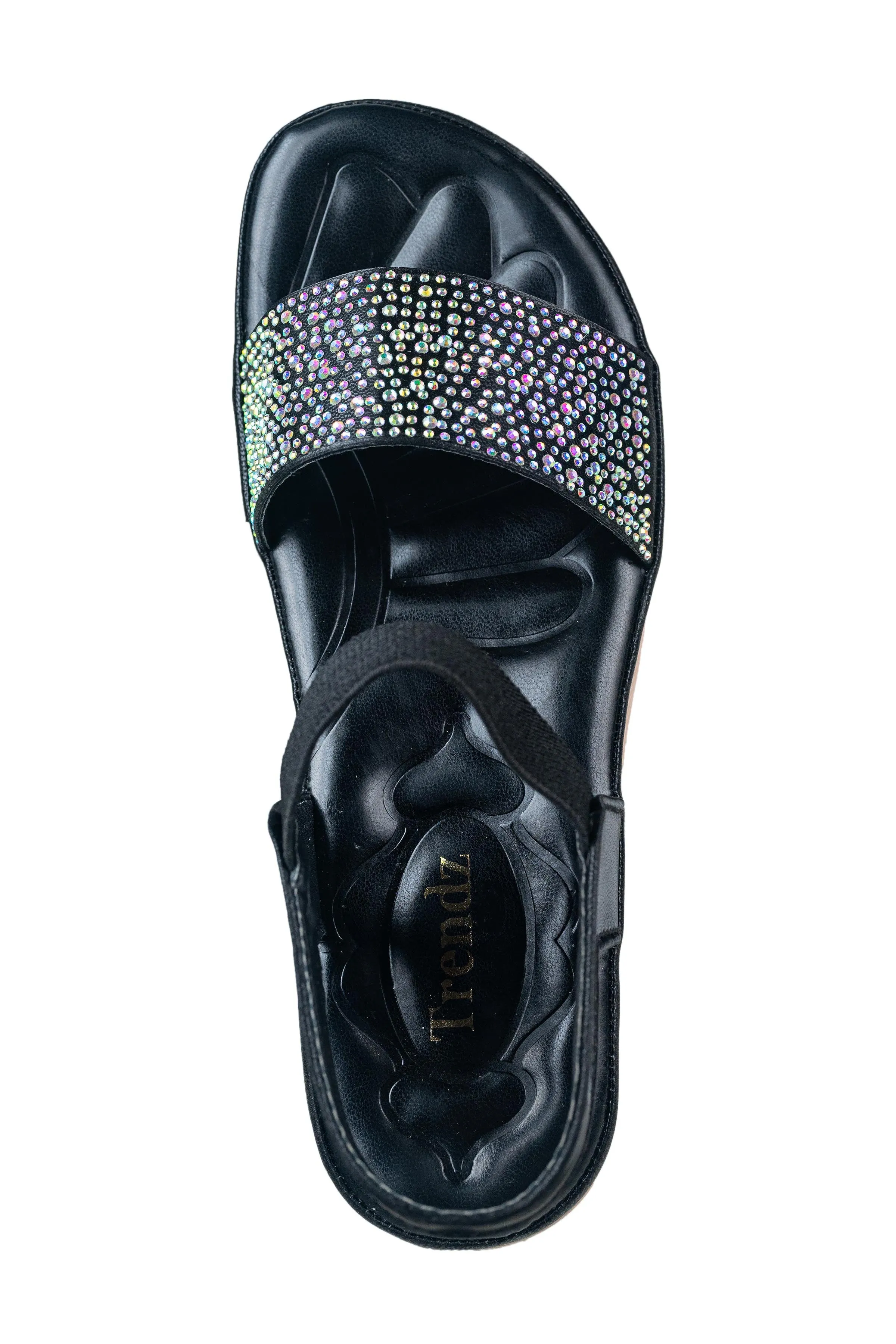 Trendz Ladies Black Sandal