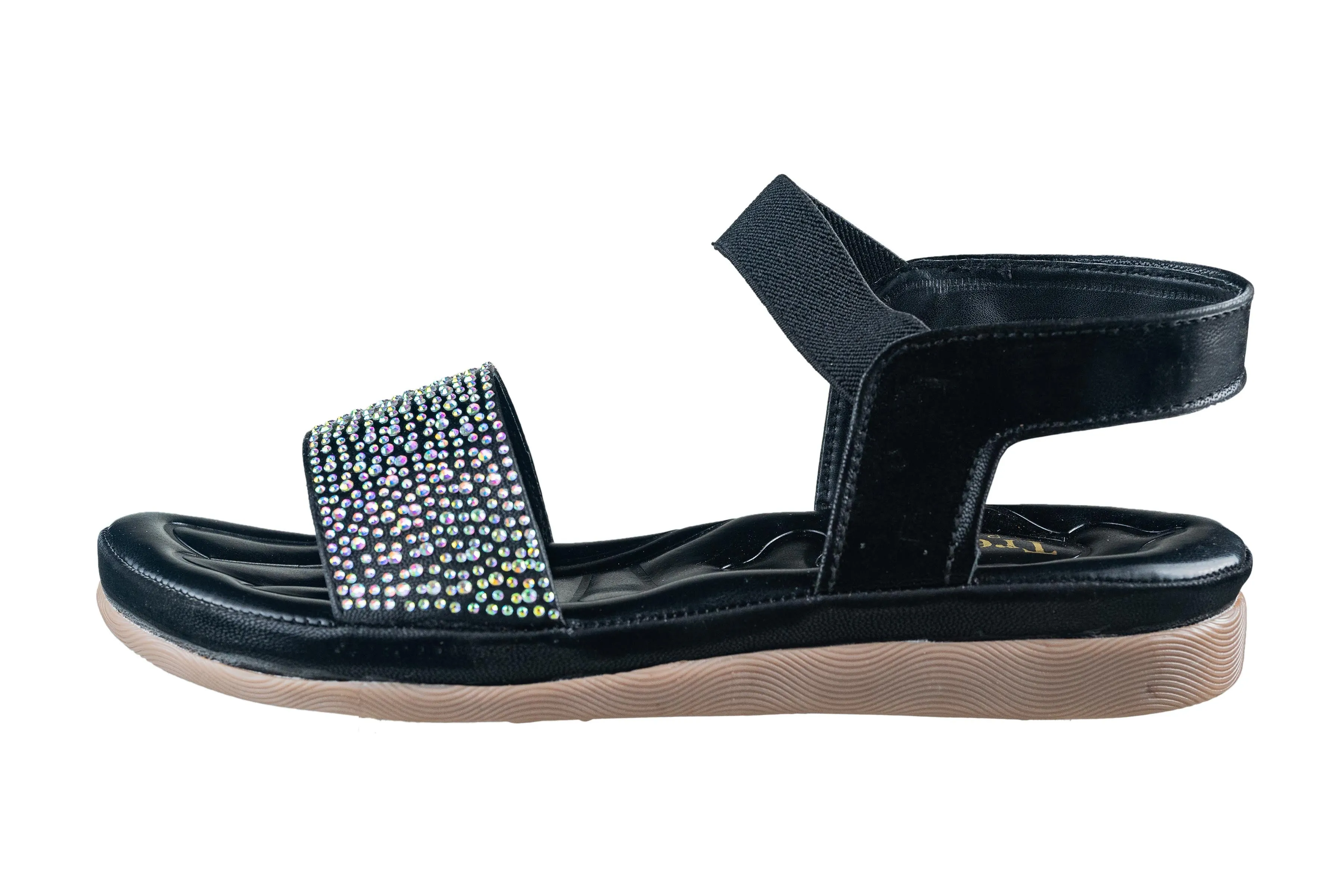 Trendz Ladies Black Sandal