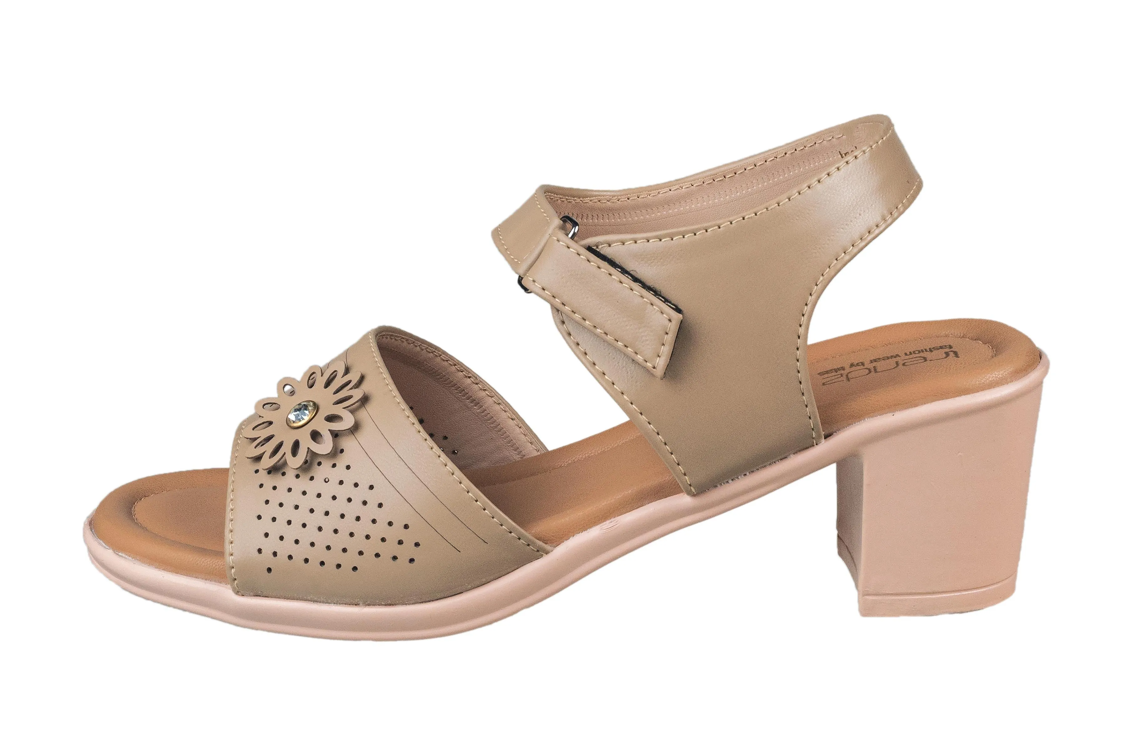 Trendz Ladies Cream Sandal