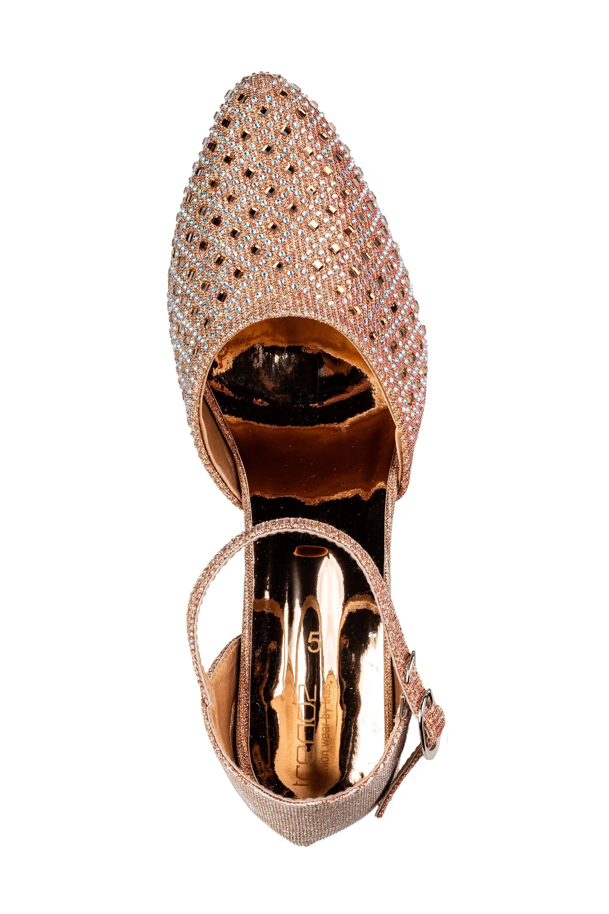 Trendz Ladies Rose Gold Sandal