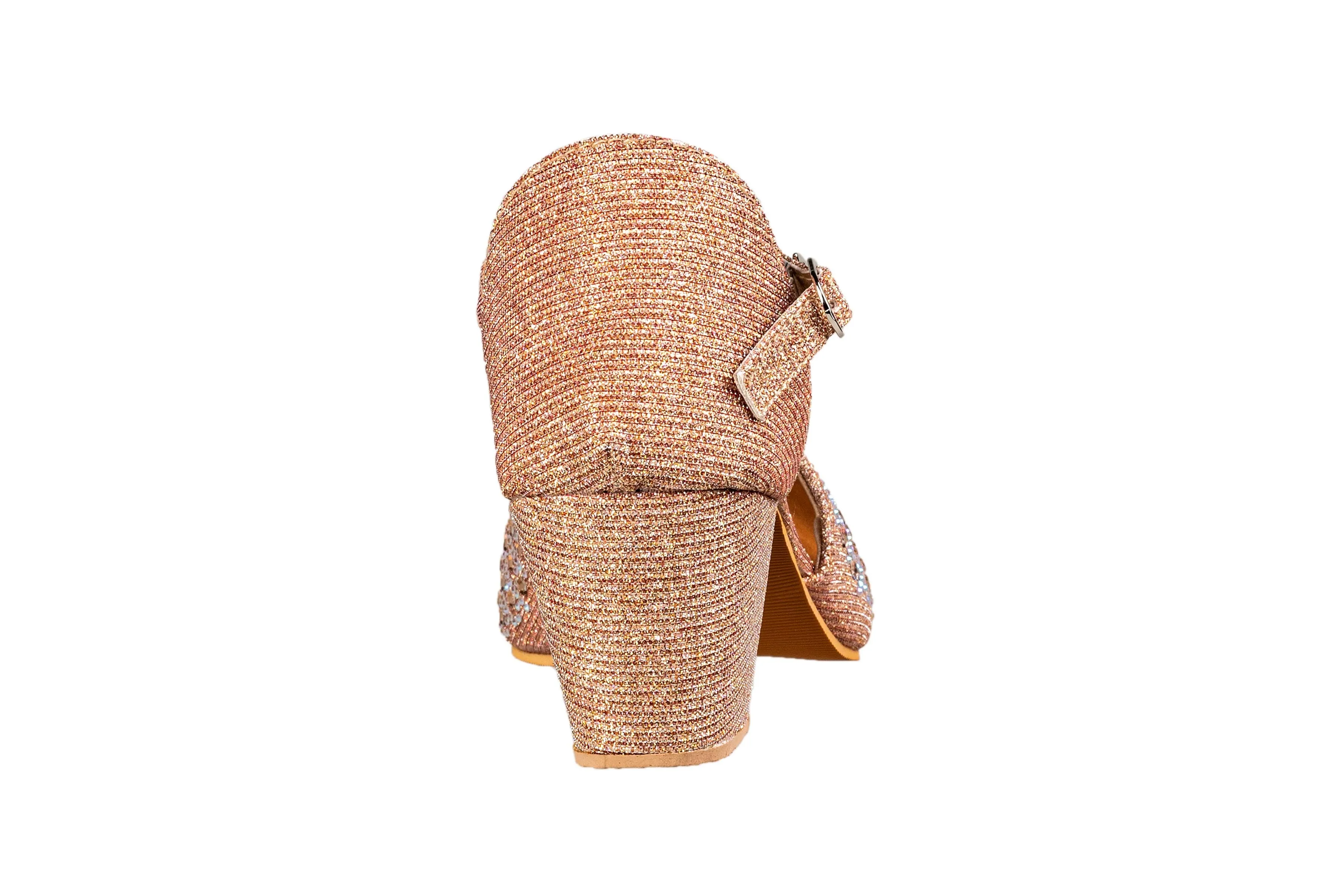 Trendz Ladies Rose Gold Sandal