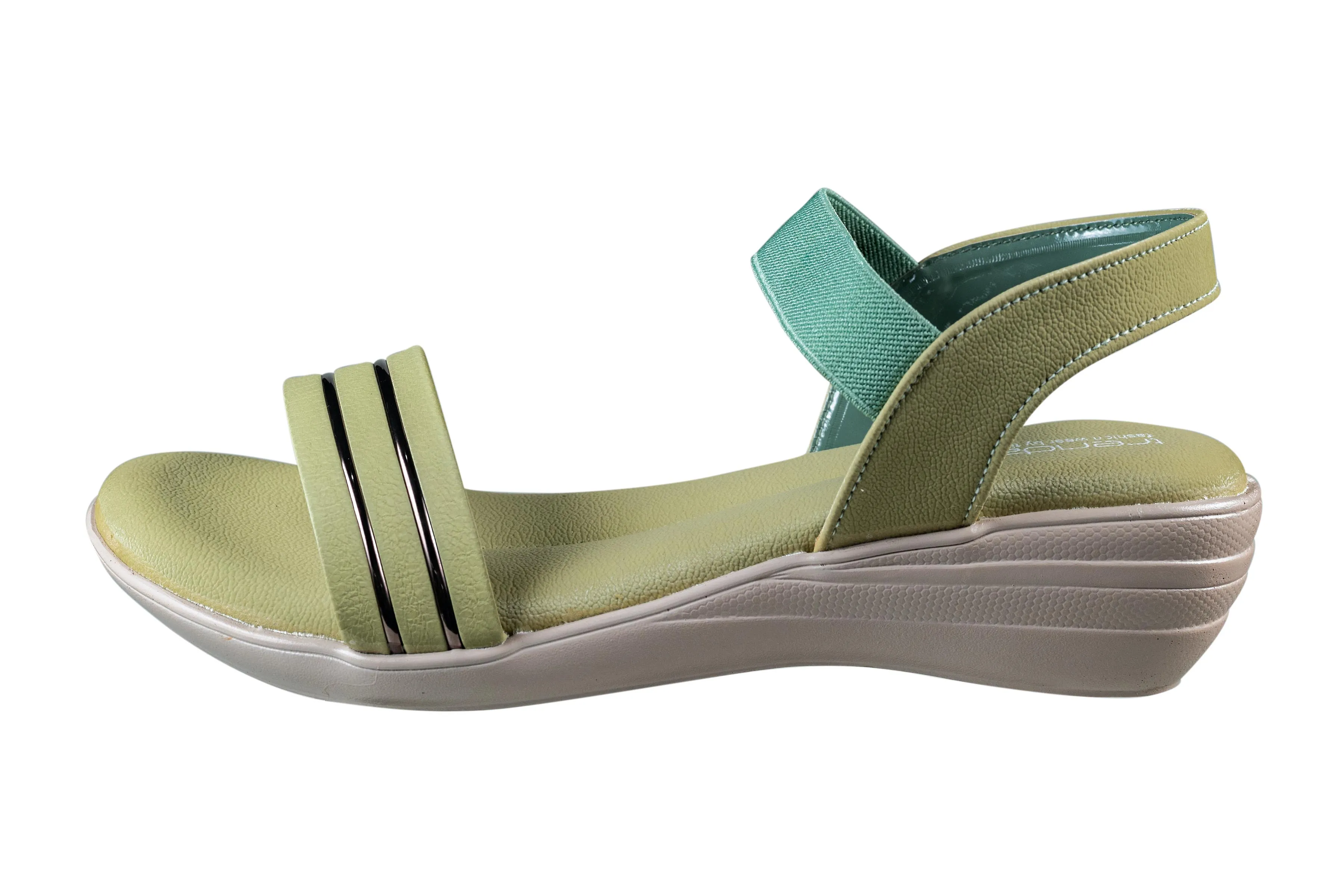 Trendz Olive Casual Sandal for Women (Trnz S 240612)